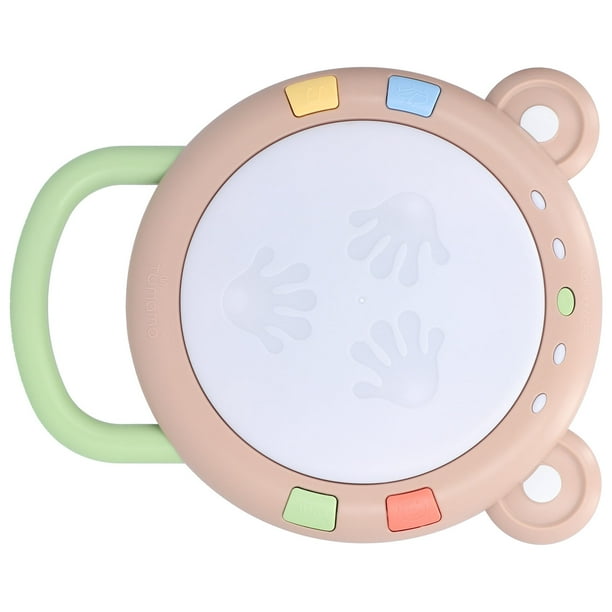 Tambor Infantil, Tambor Musical, Juguete Educativo De Plástico, Instrumentos De Tambor Eléctrico, Juguete Con Luz