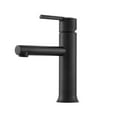 thumbnail image 3 of Moen Arlys Black Single Handle Bathroom Faucet 4 in., 3 of 6