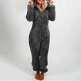 thumbnail image 1 of Onesies-ropa de dormir de forro polar para mujer, conjuntos de pijamas de talla grande para adultos, pijamas cálidos para mujeres, S-5XL de invierno, 2023, 1 of 4