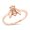 Rose Gold-Tone, variant on Rose Gold-Tone Sterling Silver Bumblebee Ring Size 8