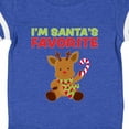 thumbnail image 4 of Inktastic I'm Santa's Favorite Reindeer Boys or Girls Baby Bodysuit, 4 of 5