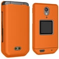 thumbnail image 7 of Case for CAT S22 Flip Phone, Nakedcellphone Slim Hard Shell Protector Cover - Bright Orange, 7 of 7