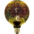 thumbnail image 1 of Newway Edison Bulb Classic 3d Firework Led Light Source 220/240v E27 Decorative Bulb G125 Gold [energy Class A+], 1 of 4