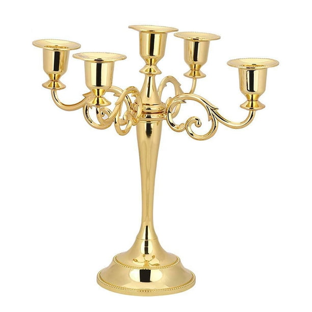 Candelabros De Mesa, Candelabros De Metal, Candelabro, Candelabro Para Boda, Mesa De Comedor, Fiesta De Navidad, Decoración Del Hogar sonducket HA024240-03