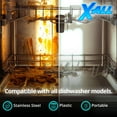 thumbnail image 3 of X-ALL Dishwasher Cleaner Tablets – Deep Cleaning Limescale & Mineral Buildup Remover – Helps Reduce Residue, Grease & Hard Water Deposits – Compatible with All Dishwashers, 3 of 7