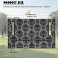 thumbnail image 7 of Yuyamidu Skull Golf Cart Seat Covers with Front Pockets Rose Golf Cart Seat Towel Blanket for 2 Passenger Universal Club Car Accessories Non-Slip and Anti-Hot, Gray, 7 of 7