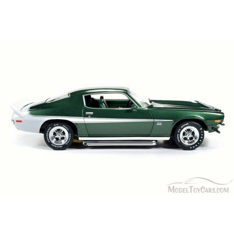 1970 Baldwin Motion Camaro, Dark Green - Auto World AMM1079 - 1/18 Scale  Diecast Model Toy Car