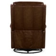 thumbnail image 2 of Bowery Hill Transitional Power Swivel Glider Recliner in Brown, 2 of 4