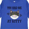 thumbnail image 4 of Inktastic Kitty Cat Baby Kitten Girls Long Sleeve Toddler T-Shirt, 4 of 5