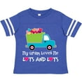 thumbnail image 3 of Inktastic Gram Loves Me Grandchild Truck Boys Toddler T-Shirt, 3 of 5