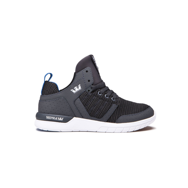 Tenis Supra Niño Method Acolchado gris 22