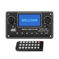 thumbnail image 1 of Sywqhk Placa decodificadora WAV MP3 compatible con Bluetooth de 9-15V, módulo amplificador de reproductor de Audio, 1 of 9