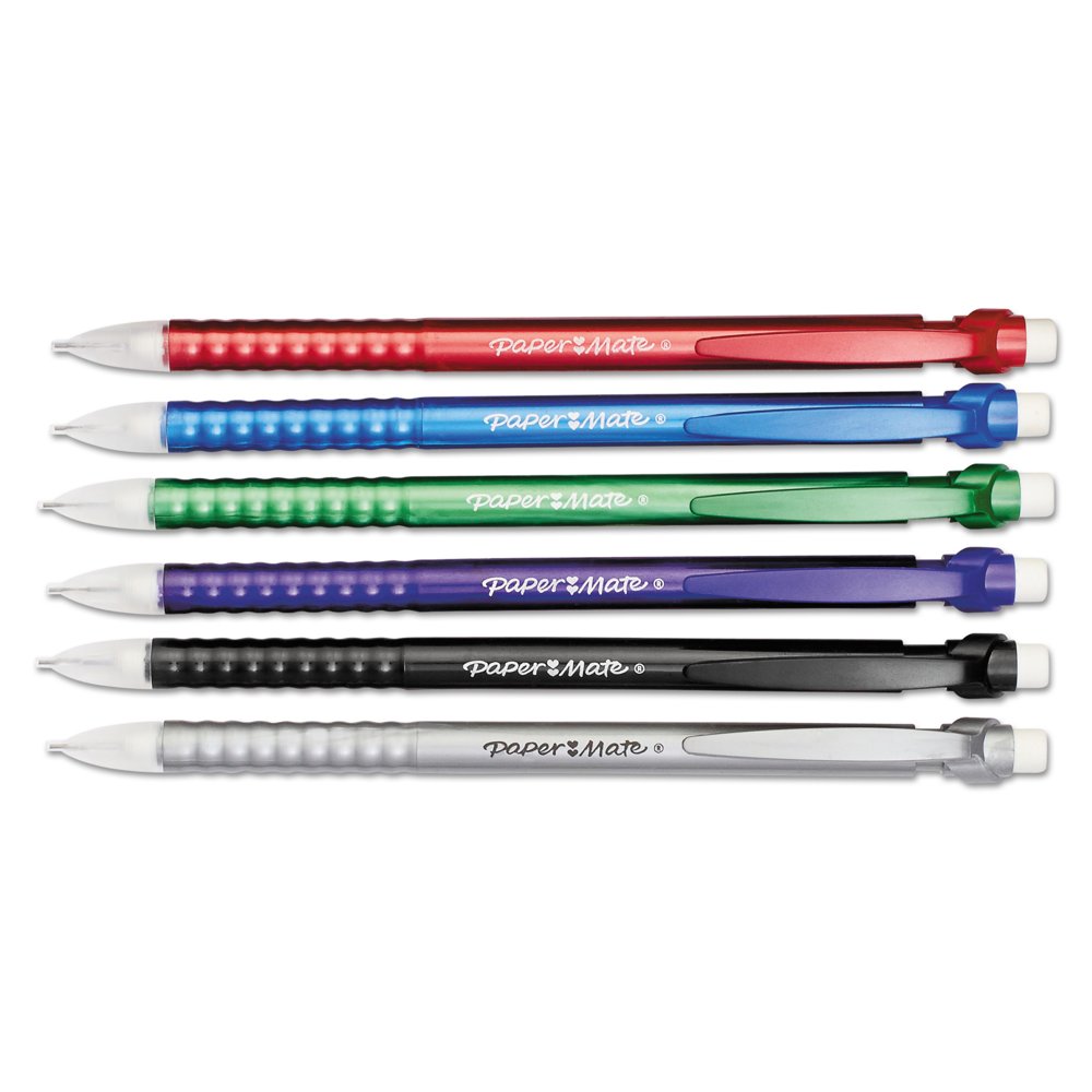Paper Mate Write Bros Mechanical Pencil, 0.7 mm, Assorted, 24/Pack