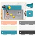 thumbnail image 2 of Pebbuoy Silicone Faucet Sink Splash Guard Mat Foldable Drain Mat Non-Slip Multiple Drain Holes Adjustable Faucet Protector for Kitchens, 2 of 7