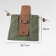 thumbnail image 2 of Bolsa de comida al aire libre para acampar, bolsa de cuero impermeable, bolsa de fruta para colgar en la cintura, bolsa de herramientas para la selva brand modelStyleType, 2 of 2