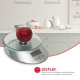 thumbnail image 2 of Home Basics Digital Kitchen Food Scale with Tempered Glass Platform, 2 of 7