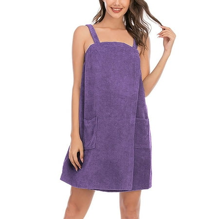 

Bathrobe Bath Towel Wrap Bathing Skirt For Women Ladies Summer Wrap Towel Bath Robe Gown SPA Bath Dress Sleeveless Sling Bandeau Bathrobe Bridesmaids Robe