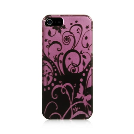 Insten Swirl Hard Snap On Back Protective Case Cover For Apple iPhone 5 / 5S / SE -