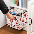 thumbnail image 5 of LOVE Large Capacity Foldable Storage Box Basket with Handle for Clothes Storage - 10.8"x10.5"x10.6, 5 of 6
