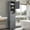 Grey, variant on 67" H Tall Bathroom Storage Cabinet, Narrow Storage Cabinet, with 2 barn Doors and 1 Drawer, Adjustable Shelves, Floor Cabinet for , Kitchen, Laundry Room, Bathroom Storage (White)