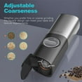 thumbnail image 4 of Ultrean Electric Salt & Pepper Grinder Sets, 2pcs Rechargeable, Adjustable, Stainless Steel Construction, Auto Dust Lids, LED one-hand operation, 4 of 10