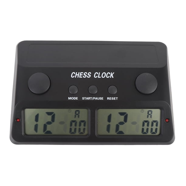 RELOJ DE AJEDREZ DIGITAL, TEMPORIZADOR DE AJEDREZ PORTÁL PARA JUEGOS DE MESA PARA AJEDREZ INTERNACIONAL