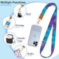 thumbnail image 3 of Lanyard Yonlevres Starry Sky, bandolera ajustable para teléfono, 3 of 6