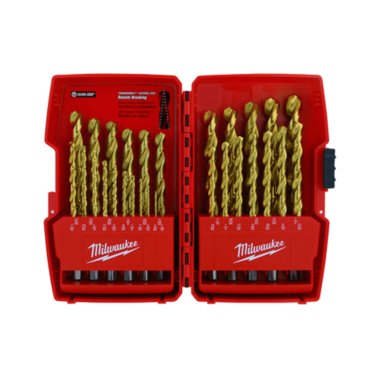 Milwaukee Tool THUNDERBOLT Titanium Drill Bit Set ‐ 29PC