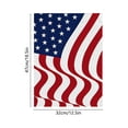 thumbnail image 3 of Vintage Garden Yard Flag, Double Sided Retro Patriotic American Flag Printed Craft, for Yard Ornament, Outdoor Lawn Decor, Holiday Courtyard Layout, 3 of 6