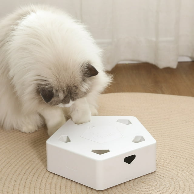 Juguete automático para gatos Meow Cat Teaser, simulación inteligente, caza, inducción, inicio automático para aliviar el aburrimiento