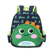 CJUAN Kids 12 Inch Backpack for Toddler Boys and Girls, Insulated Front Pocket Mini Kindergarten Schoolbag Cartoon Daycare Bookbag