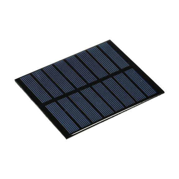 Unique Bargains Mini Solar Panel Cell 4V 200mA 0.8W 100mm x 80mm Black 4V