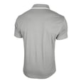 thumbnail image 5 of FRSASU Mens Knit Polo Shirts Zipper Polo Shirts Short Sleeve Casual Lightweight Golf Shirt with Chest Pockets Gray, 5 of 6