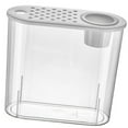 thumbnail image 1 of IFANLANDOR 1Pack Plastic Fish Tank Transparent Small Aquarium For Office Ornament, 1 of 6