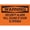 Warning Sign 1, variant on Warning Sign - 24 Hour Live Video Surveillance Alert, 8"x12" Aluminum Sign, Commercial Properties Public Spaces Security, Surveillance Notice