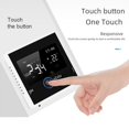 thumbnail image 5 of Controlador de calefacción por suelo radiante con pantalla táctil y calefacción eléctrica wifi de alta potencia que admite control con múltiples asistentes de voz, 5 of 5