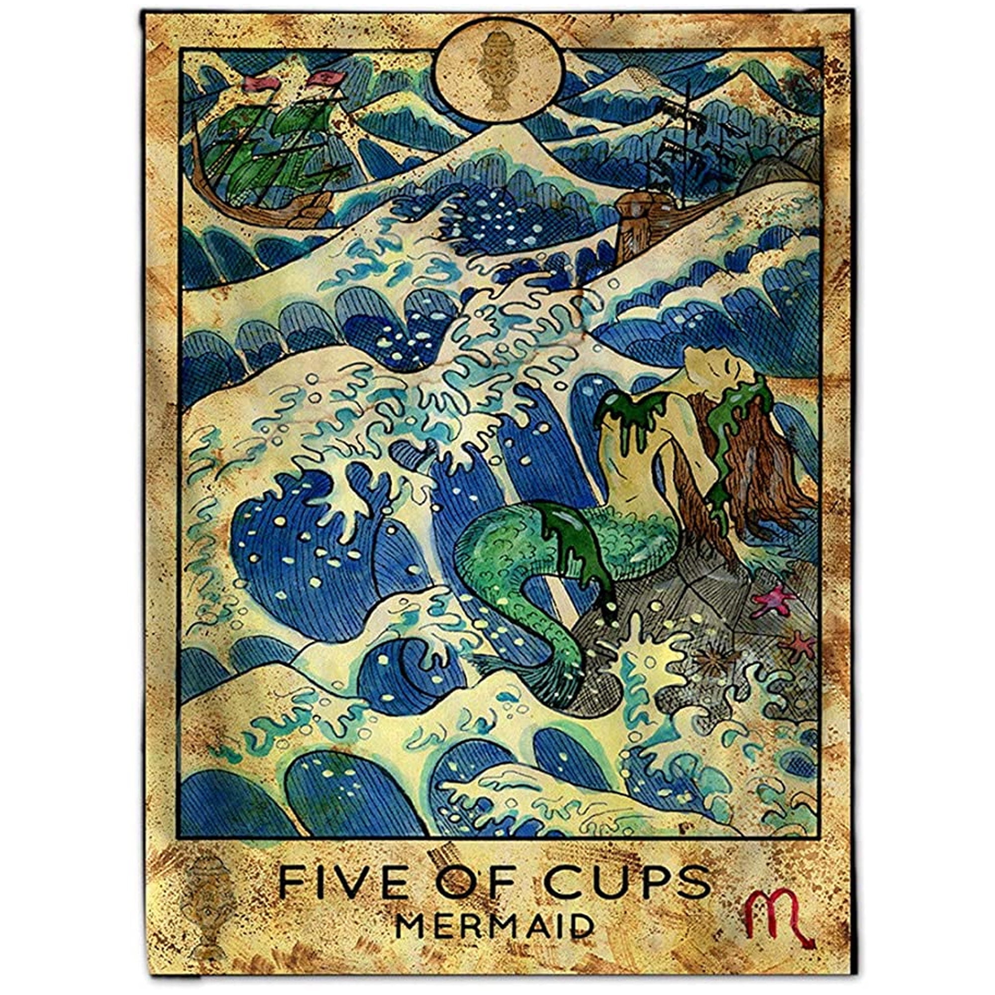tarot cards tapestry