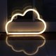 thumbnail image 1 of LED NEON SIGNS Cloud Wall Wall Night Light para el dormitorio para la habitación de las niñas para la habitación de las niñas Decoración del hogar Luz alimentada por batería y enchufe USB para el hog JAMW Sencillez, 1 of 5