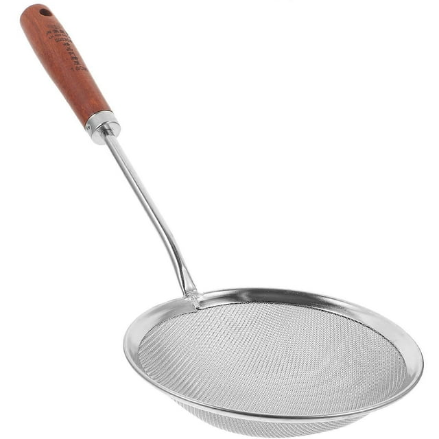 Stainless Steel Noodle Strainer Spoon Slotted Ladle for Pasta, Vegetables, and Fruits – Essential Kitchen Tool for Home and Commercial Use