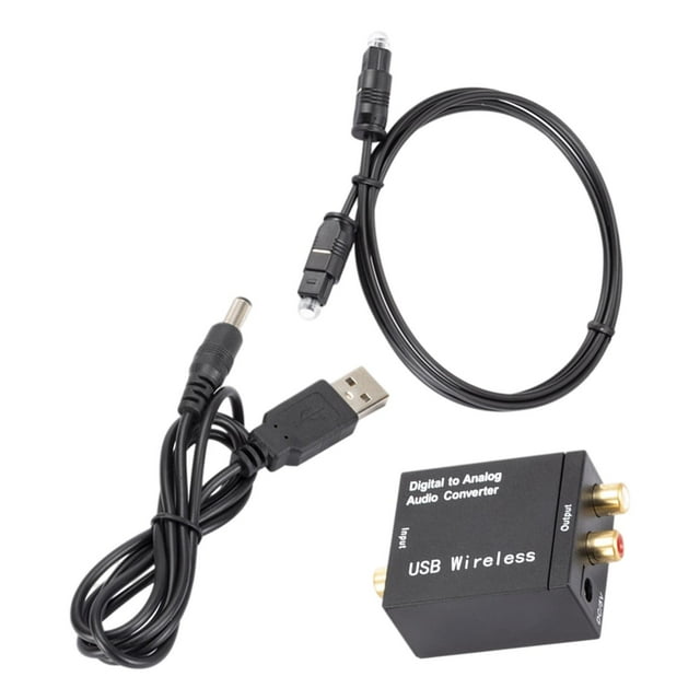 Convertidor de audio analógico Bluetooth Audio L estéreo Baoblaze Convertidor de audio analógico
