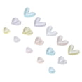 thumbnail image 4 of Decoración de uas con purpurina, tridimensional, exquisita, portátil, compacta, de moda, decoración de uas en forma de corazón para el hogar ANGGREK AF2037, 4 of 8