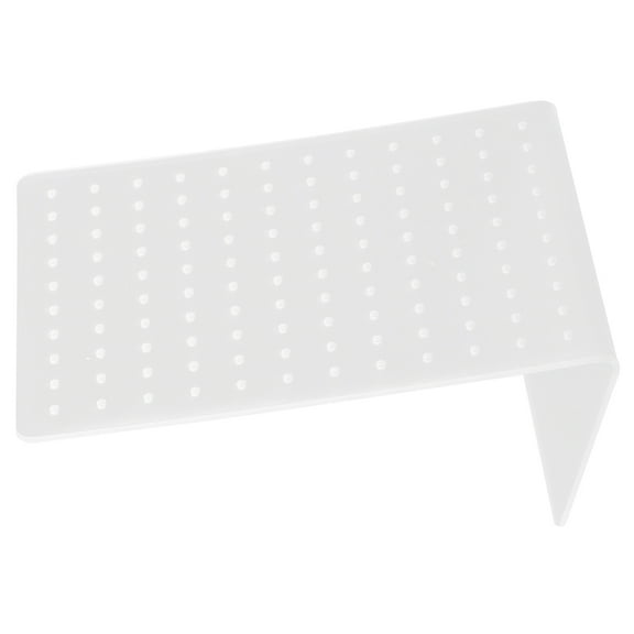 Hemoton Jewelry Stand 120 Holes Clear Acrylic Earring Holder Jewelry Display Rack for Ear Studs Earring Storage Hanging Organizer for Home, Retail, and Exhibition