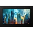 thumbnail image 2 of Bolokofsky, Ronald 14x10 Black Modern Framed Museum Art Print Titled - City Heights I, 2 of 5