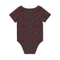 thumbnail image 2 of Rocae Red Ladybugs On Dark Background for Baby Climbing Clothes Soft Baby Romper for Active Infants Comfortable and Breathable Crawling Jumpsuit Unisex Baby Outfit 2 Years, 2 of 8
