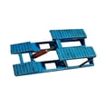 thumbnail image 2 of arctrm Car Lift Model Garage /64 Scale Photo Props Crafts Vehicle Maintenance Miniature blue Old, 2 of 10