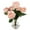 Light Pink, variant on 7 Heads Silk Rose Artificial Flowers in Vase,Faux Rose Flowers Arrangement in Vase with Faux Water for Table Decor Centerpieces