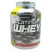 MuscleTech 100% Platinum Whey, Strawberries and Cream, 5 LB