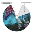 thumbnail image 2 of Lsque Fantasy Mushrooms Print Christmas Tree Skirt, Tree Skirt with Ties or Velcro, Perfect for Holiday Decorations, Halloween, and New Year-30", 2 of 7