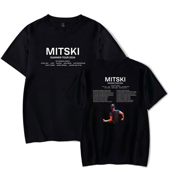 Mitski Tour 2024 Merch T-Shirt Women Men Fashion Crewneck Short Sleeve Tee