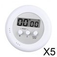 thumbnail image 1 of 5x Reloj De Cocina Con Temporizador Para Cocinar Huevos, Alarma, Temporizador De Cuenta Regresiva Para El Trabajo, Cronómetro Para El Hogar Sin Soporte, 1 of 8